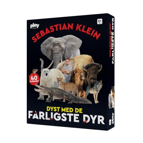 Forlaget Carlsen Sebastian Klein Dyrekort - Dyst med de farligste Dyr (CLR2574) von Forlaget Carlsen