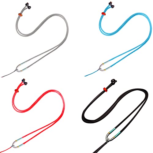 Forlush 4 Stück Umhängebänder Nylon, Schlüsselband Lang, Lanyards Schönes, für Schlüssel Ausweis Handy Kamera Lanyard von Forlush