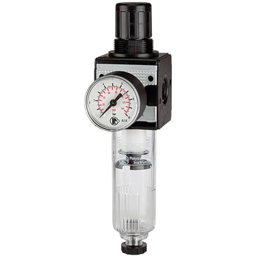 RIEGLER 100474-C 12-K 10-HA Filterregler »multifix«, PC-Behälter, BG 1, G 3/8, 0,5-10 bar, HA, 1Stk RIEGLER 100474-C 12-K 10-HA Filterregler »multifix«, PC-Behälter, BG 1, G 3/8, 0,5-10 bar, HA, 1Stk von Riegler
