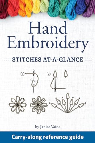 Design Originals Hand Embroidery Stitches at-A-Glance von Fox Chapel Publishing