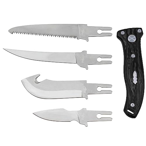 5 teiliges Werkzeug Hunter mit 4 Klingen Messer Survival von Fox Outdoor