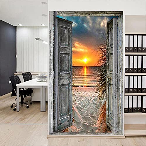 5D Diamond Painting Sonnenuntergang am Strand,Diamant Painting Bilder Full Groß,Diamond Painting Set für Erwachsene & Kinder,DIY Voll Kunsthandwerk,Diamant Malerei für Home Wall Déco 60x120cm von Foyaya