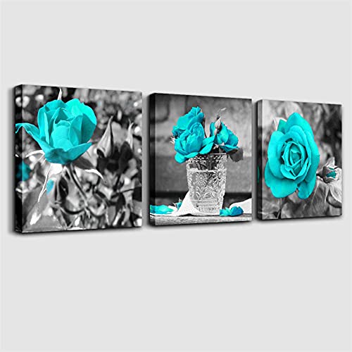 Foyaya Diamond Painting Blauer Baum,5D Diamond Painting Kinder,DIY 3 Packung Diamant Painting Bilder Set für Erwachsene,Diamond Painting Vollbohrer Groß Set,Diamant Malerei für Home Decor 50x50cm von Foyaya