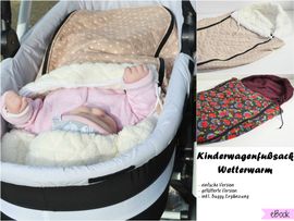 Kinderwagenfußsack Wetterwarm von Fräulein An