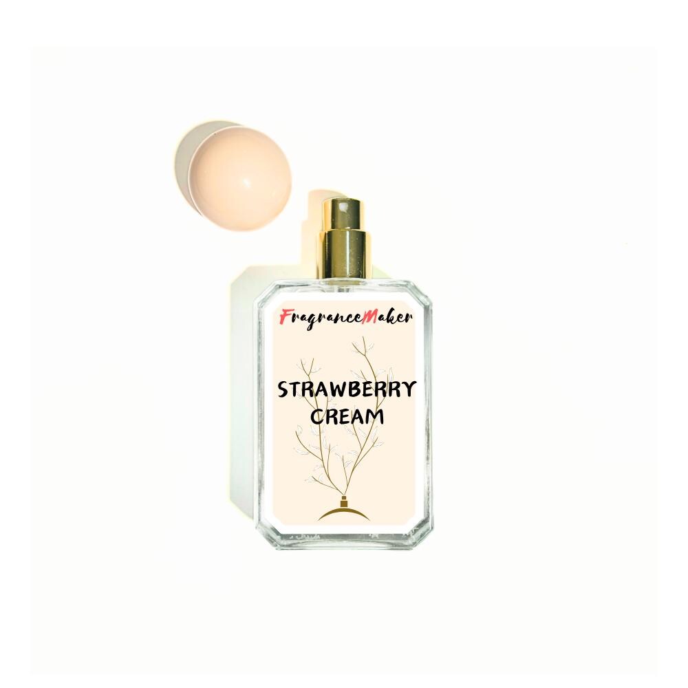 strawberry Cream Parfümöle Für Frauen Weihnachtsgeschenke | Natürliches Vintage Winter-Parfüm Obst-Gourmet-Würzmittel Kostenlose Muster Set von FragranceMaker