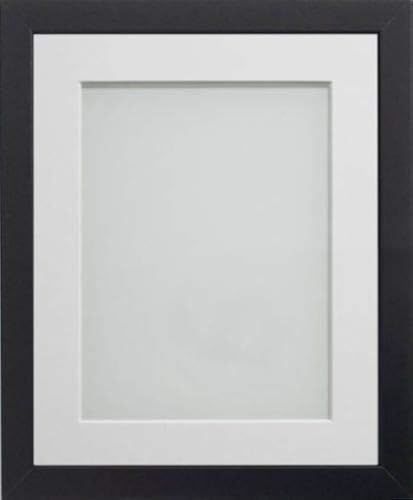 Frame Company Allington Range Bilderrahmen, Holz, schwarz, 14 x 11 Inches Mounted for 12 x 8 Inches Image von Frame Company