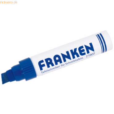 Franken JumboMarker nachfüllbar 4-12mm blau 4 Stück von Franken