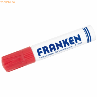 Franken JumboMarker nachfüllbar 4-12mm rot 4 Stück von Franken