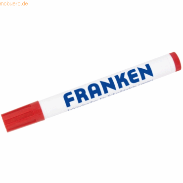 Franken Tafelschreiber nachfüllbar 2-6mm rot 10 Stück von Franken