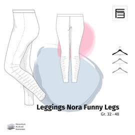 Leggings Nora Funny von Frau Elster Designstudio