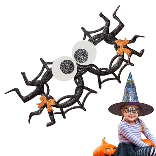 Fravsiu Halloween-Brille für Kinder, Cosplay-Brille, gruselige Brille für Halloween - Cosplay-Zubehör Gastgeschenke Halloween Brille Rahmen Kostüm von Fravsiu