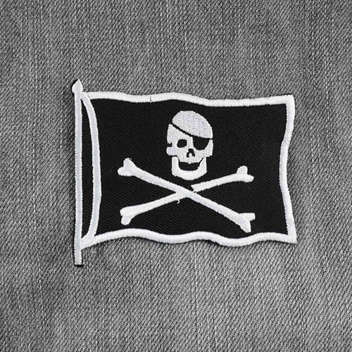 Aufnäher - Piratenflagge - Patch von Freak Scene