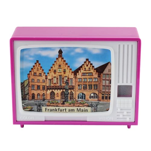 Gucki - klick-Fernseher - Frankfurter Sehenswürdigkeiten - Frankfurt - pink von Freak Scene