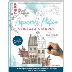 Aquarell Motive - Vorlagenmappe von TOPP