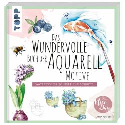 Das wundervolle Buch der Aquarell-Motive von TOPP