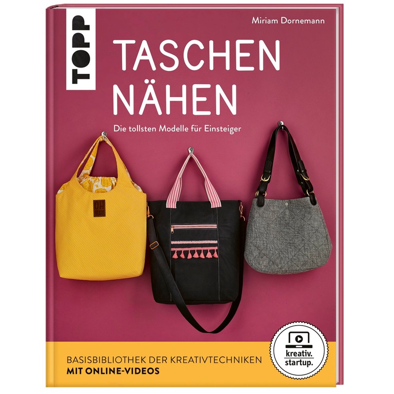 Taschen Nähen - Miriam Dornemann, Taschenbuch von Frech