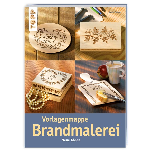 Vorlagenmappe für Brandmalerei, 2 Bögen, 85cm x 61cm von Frechverlag GmbH