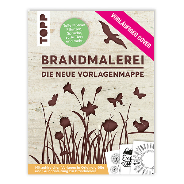 Brandmalerei, Vorlagenmappe von Frechverlag