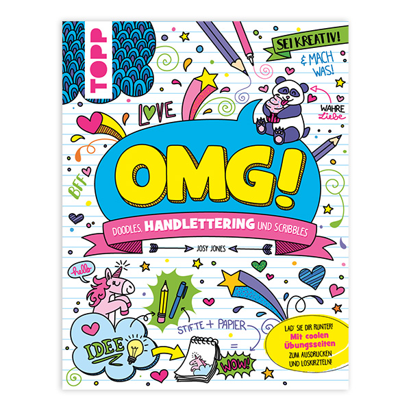 OMG! Doodles, Handlettering & Scribbles von Frechverlag