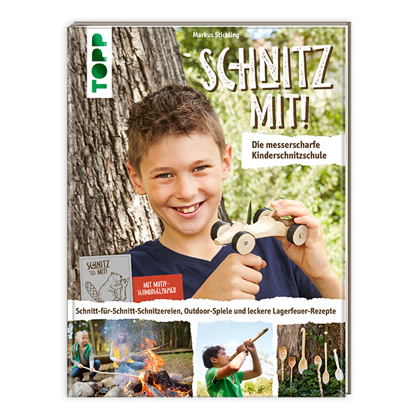 Schnitz mit! Die messerscharfe Kinderschnitzschule von Frechverlag