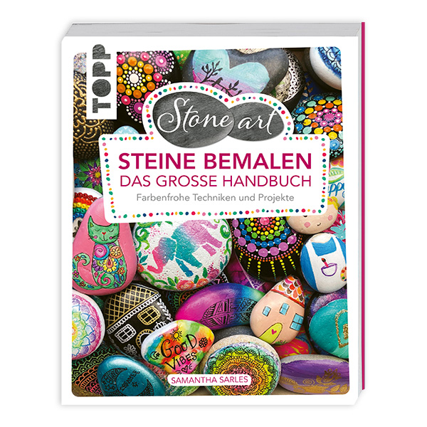 Steine bemalen - das große Handbuch von Frechverlag