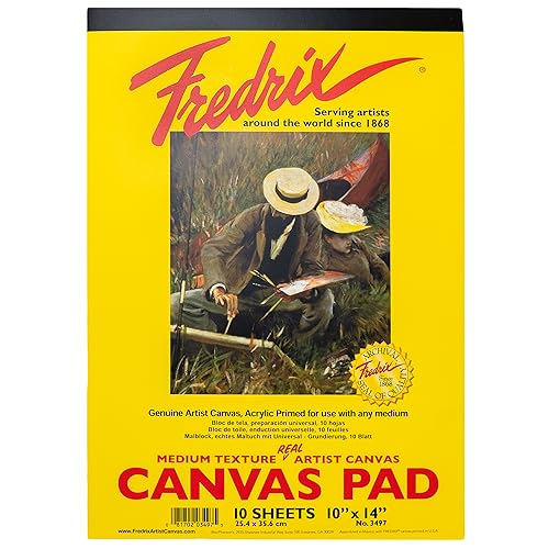 Fredrix Canvas Pad 25,4 x 35,6 cm von Fredrix