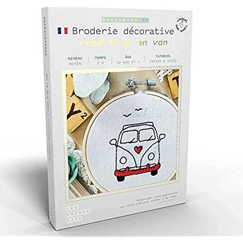 Les French Kits Deko-Stickerei Road Trip im Van von French Kits