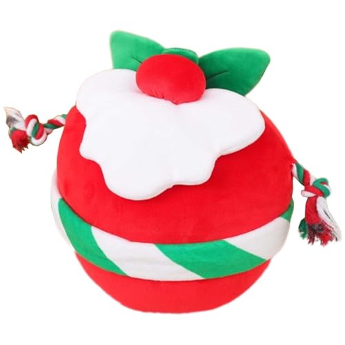 Frfik Weihnachtsstofftier, Weihnachtsplüschspielzeug - Weihnachtsbaum Stofftier,Heimdekoration, Weihnachtsmann-Frucht-Zuckerstangen-Rentier-Partygeschenke, Weihnachtspuppen-Sachen, Rentier-Plüschtier von Frfik