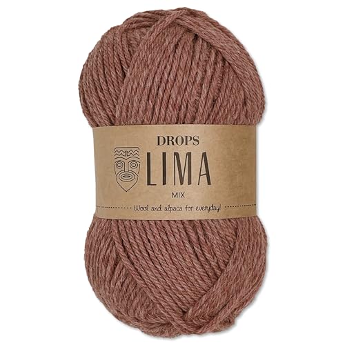 Frida's Wollhaus Drops 50 g Lima Mix Stricken Häkeln Filzen Schurwolle Alpaka 12 Farben (Mix 9022 | Blush) von Frida's Wollhaus