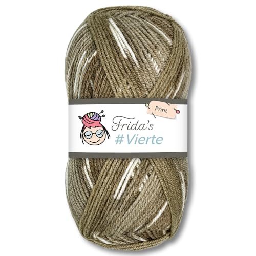 Frida's Wollhaus Frida's 100 g #Vierte Farbverlaufsgarn Wintergarn Effektgarn Wolle Garn Stricken Häkeln große Farbauswahl (139) von Frida's Wollhaus