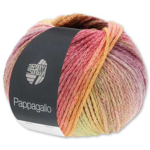 Frida's Wollhaus Lana Grossa 100 g Pappagallo Stricken Häkeln Schurwolle Superwash 11 Farben (07) von Frida's Wollhaus