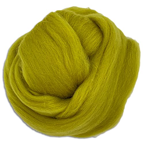 Frida's Wollhaus Wooliny 100 g Filzwolle Merinowolle Märchenwolle | 35 Farben zur Auswahl (75 | Avocado) von Frida's Wollhaus