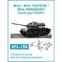 M46 /M47 PATTON M26 PERSHING track type T84E1 von Friulmodel