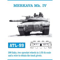 Merkava Mk. IV Einzelkettenglieder von Friulmodel