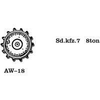 Metal Wheels for 8 ton Sd.kfz. 7 von Friulmodel