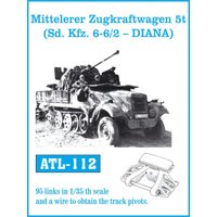 Mitt. Zugkraftwagen 5t (Sd.Kfz.6-6/2-D.) von Friulmodel