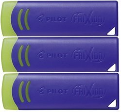 Pilot Frixion Radiergummi, Blau, 3 Stück von Frixion