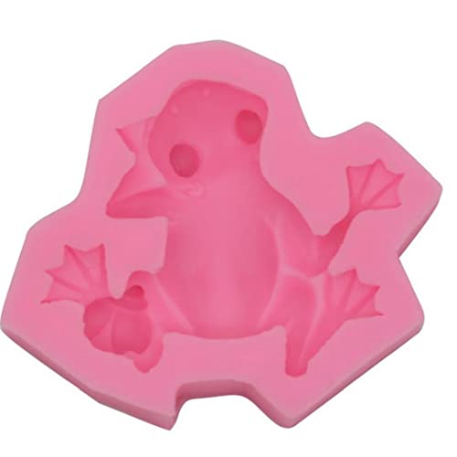 3D Frosch Silikonform Mini Tiere Form Seife Wachs Wachsmalstift Schmelzform Für Fondant Schokolade Candy Gummi Kuchen Dekorieren Werkzeuge von Froiny