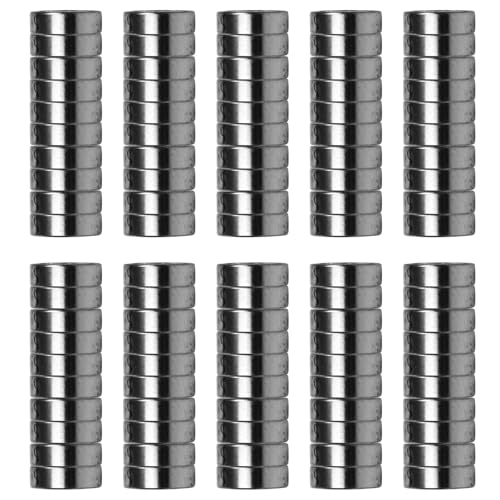 100 Stück Miniatur-Gummidichtung, Metall, abgeschirmt, metrisches Radial-Kugellager, Modell: 607ZZ 7 x 19 x 6 mm von Frsoinor