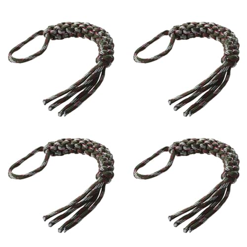 Frsoinor 4 x Digital Camo Paracord Square Weave Messer Lanyard von Frsoinor