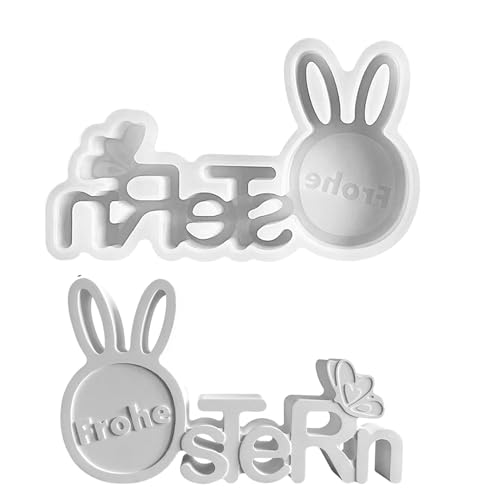 Bunny Resin Molds, Non-stick Bunny Mold, Decorative Resin Mold, Silicone Soap Making Mold, Bunny Silicone Molds, Home Party Decorations Resin Mould, Resin Mould for Men and Women von Fruusv