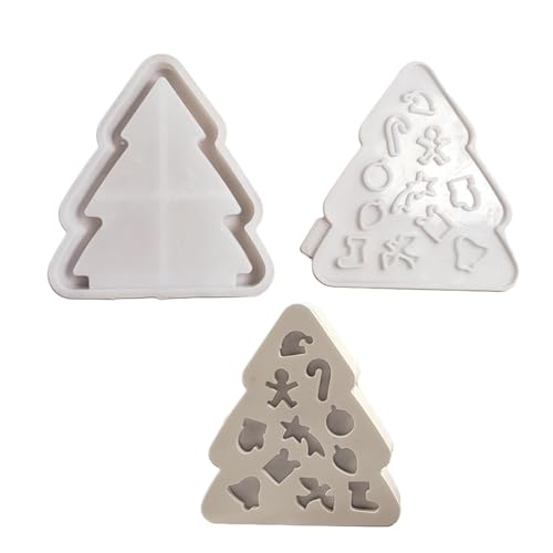 Christmas Tree Mould, Silicone Mould Art, Handmade Soap Mould, Resin Casting Molds, Silicone Christmas Mould, 3D Silicone Mould, Non-Stick Silicone Mould for Soap Making and Resin Casting von Fruusv