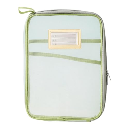 Clear File Bag, Waterproof File Wallet, A4 File Folder, Large Capacity File Bag, Document Folder, Supplies Stationery Bag, Clear Document Folder, 26x35cm/10.24x13.78 inches For A4 Files von Fruusv