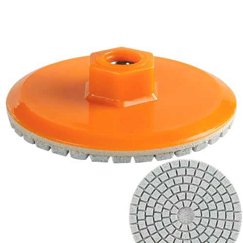 Marble Cutter, Tile Cutting Disc, Multifunctional Dry Polishing Pads, Heavy-Duty Grinding Discs, Granite Stone Concrete For Marble Home & Business Use, High-Speed, 1 Pack von Fruusv