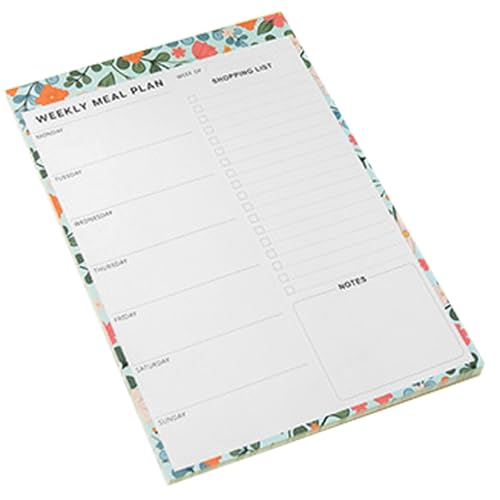 Meal Planner for Fridge, Kitchen Fridge Strong Magnet Meal Planning Notepad, 60 Tear-Off Sheets, Highly Efficient Weekly Planning for Grocery Shopping Lists, Organize Meal Prep, Family Meal Tracker von Fruusv