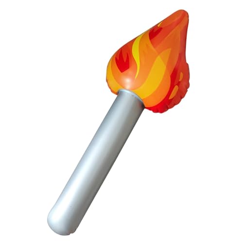 Fukamou Aufblasbare Taschenlampe, Taschenlampenstütze,Gefälschte Aufblasende Flamme | Lustige Fackel-, Aufblasbare Spielzeuge, Flammenfackel, Simulationsfackel, Bläst Dekoratives Flammenspielzeug Für von Fukamou