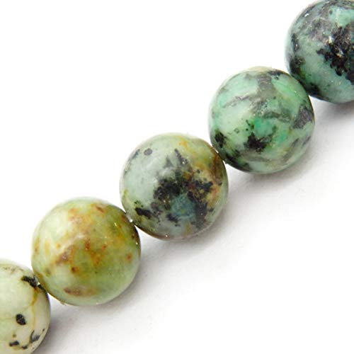 Fukugems Naturstein perlen für schmuckherstellung, verkauft pro Bag 5 Stränge Innen, African Turquoise 8mm von Fukugems