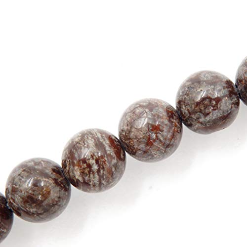 Fukugems Naturstein perlen für schmuckherstellung, verkauft pro Bag 5 Stränge Innen, China Snowflake Jasper 6mm von Fukugems