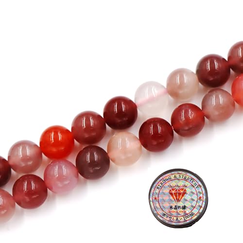 Fukugems Edelsteinperlen für die Schmuckherstellung, Prämie Naturstein Perlen AAA Yanyuan Natural Agate beads 10mm von Fukugems