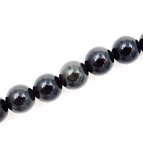 Fukugems Naturstein perlen für schmuckherstellung, verkauft pro Bag 5 Stränge Innen, Black Obsidian 10mm von Fukugems